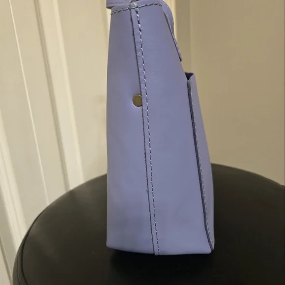 NEW Portland Leather Goods Mini Crossbody - Color: Jacaranda - Picture 4 of 10